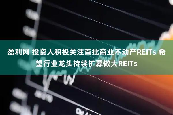 盈利网 投资人积极关注首批商业不动产REITs 希望行业龙头持续扩募做大REITs