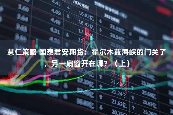慧仁策略 国泰君安期货：霍尔木兹海峡的门关了，另一扇窗开在哪？（上）